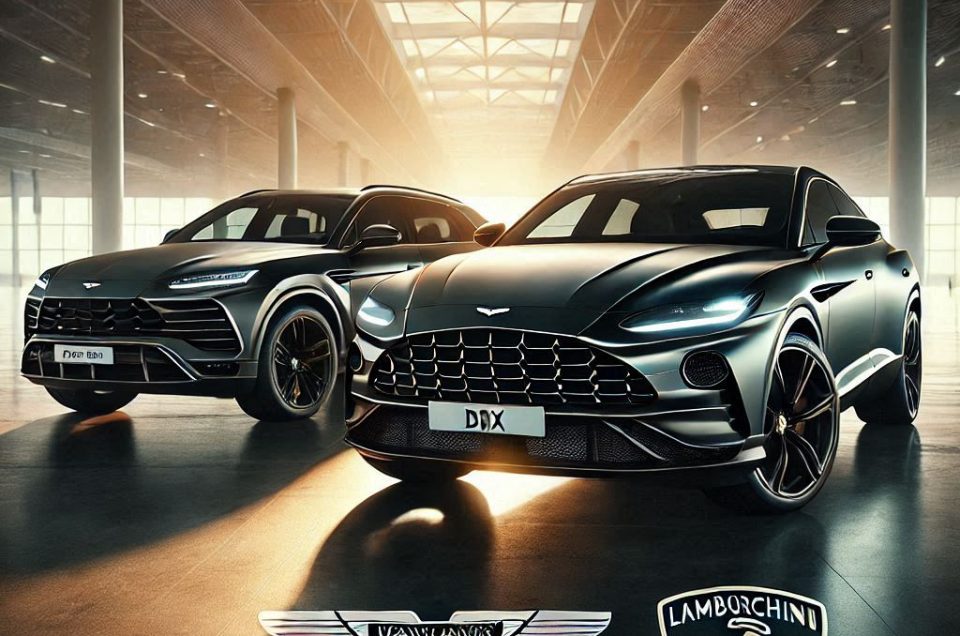 Aston Martin DBX vs Lamborghini Urus_ A Battle of Luxury SUVs without logo