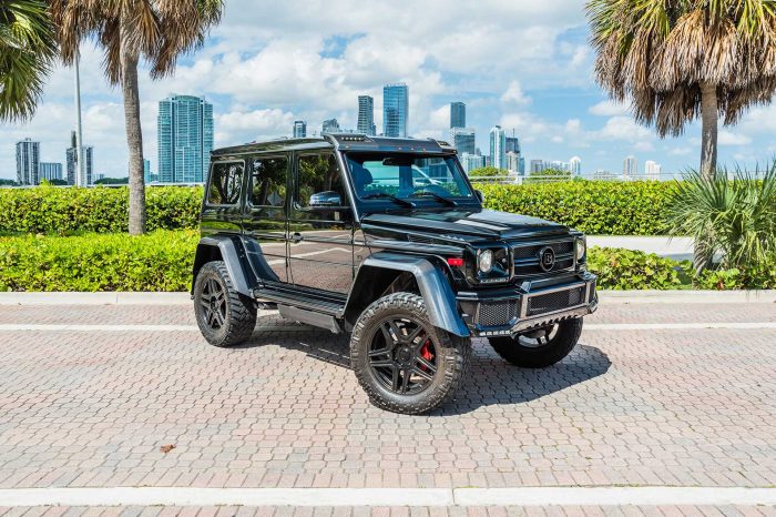 BRABUS 550 Adventure 4×4² Rental in Miami
