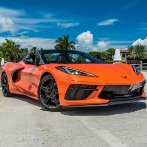 Chevrolet Corvette C8 Convertible Orange
