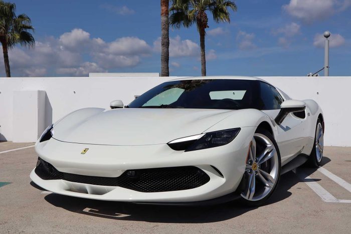 Ferrari 296 Rental in New York