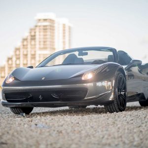 Ferrari 458 Spider Black