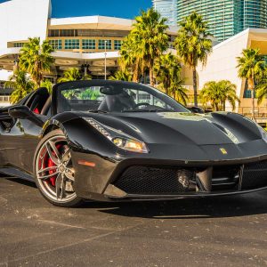 Ferrari 488 Spider Black