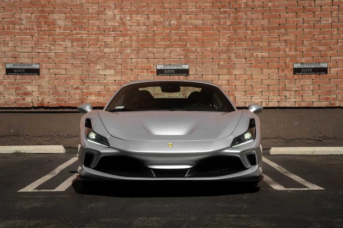 Ferrari F8 Tributo Silver