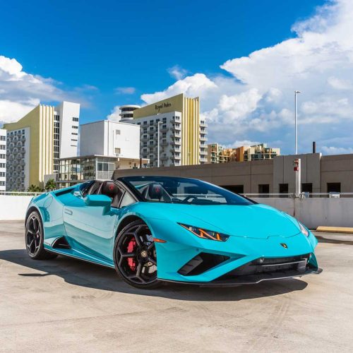 Lamborghini Huracan EVO Spyder Blu Glauco
