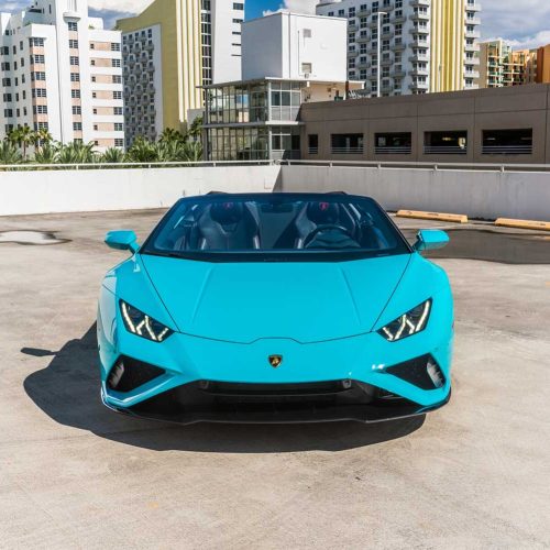 Lamborghini Huracan EVO Spyder Blu Glauco