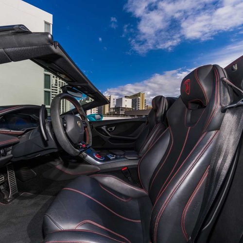 High end materials used in Lamborghini