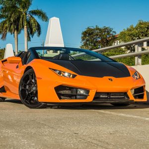 Lamborghini Huracan Orange with Black