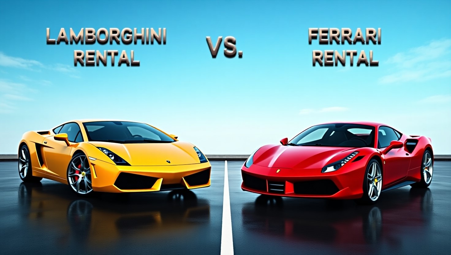 Lamborghini Rental vs Ferrari Rental