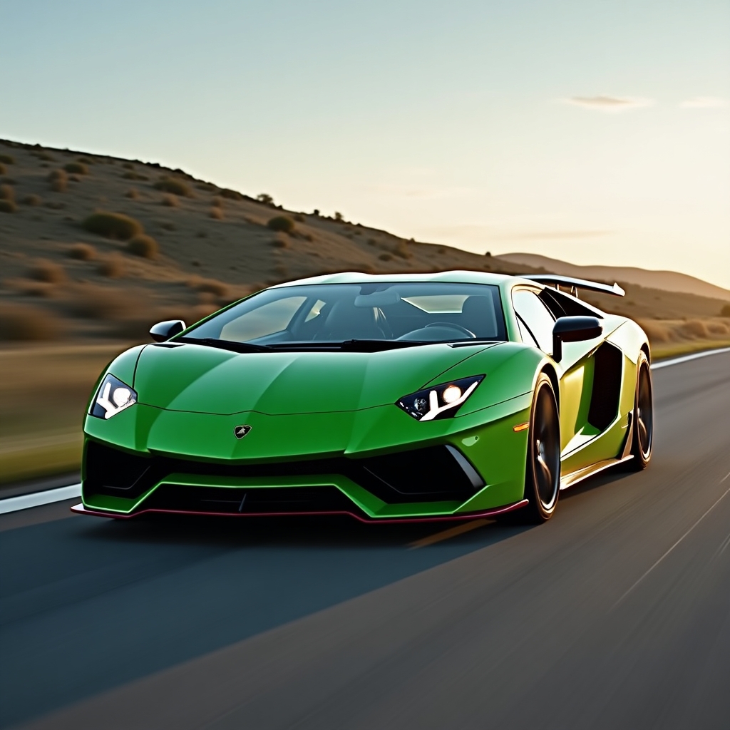 The Speed of a Lamborghini