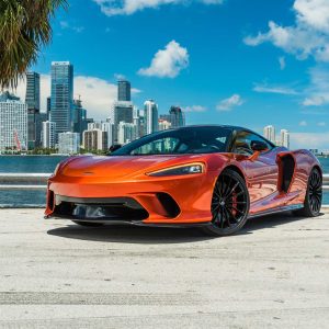 McLaren GT Orange Black
