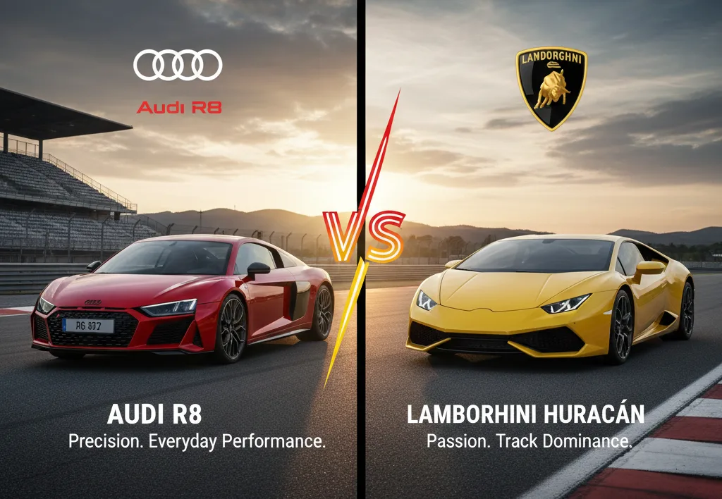 Audi R8 vs Huracan