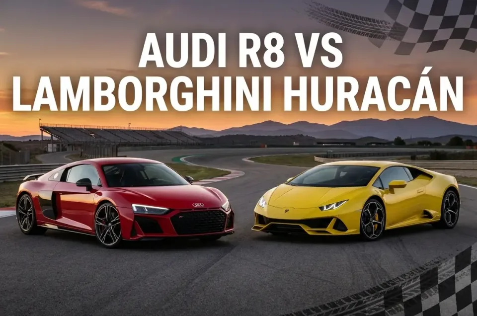Audi R8 Vs Lamborghini Huracan