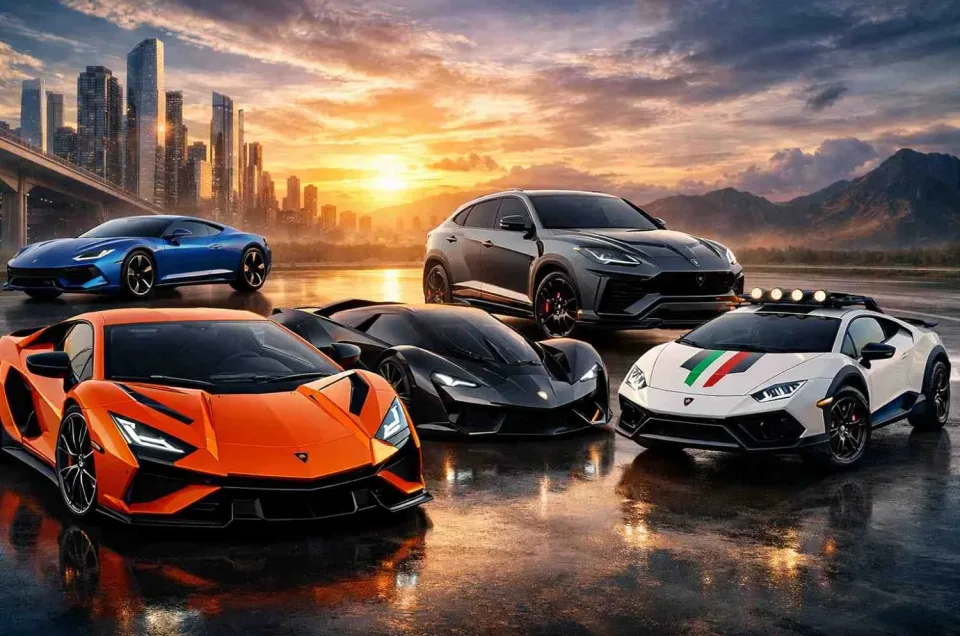 Explore the Top Lamborghini Cars of 2026 Today