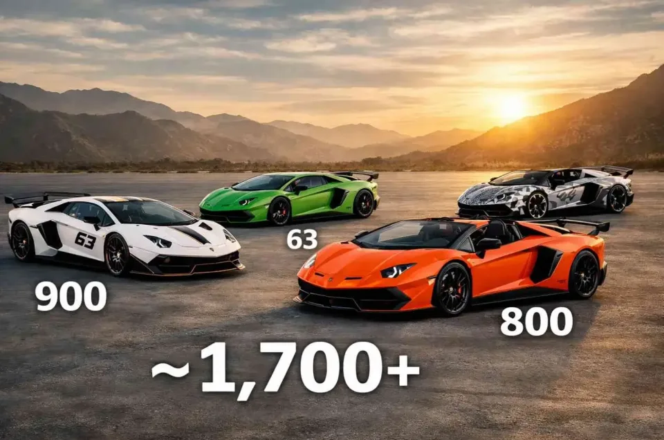 How Many Lamborghini SVJ Were Made